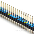 Conector de cabezal de clavija de paso de 2,54 mm recto 80p
